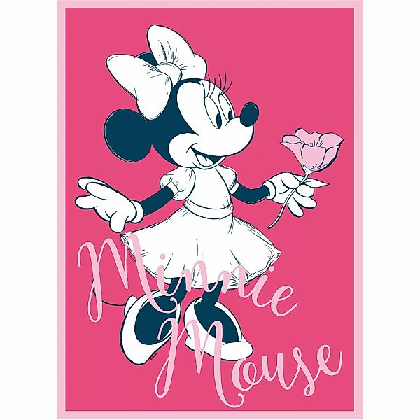 Komar Wandbild Minnie Mouse Girlie 40 x 50 cm günstig online kaufen