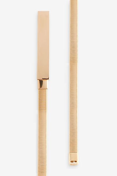 Next Stretchgürtel Schmaler Stretchgürtel mit Plakette günstig online kaufen