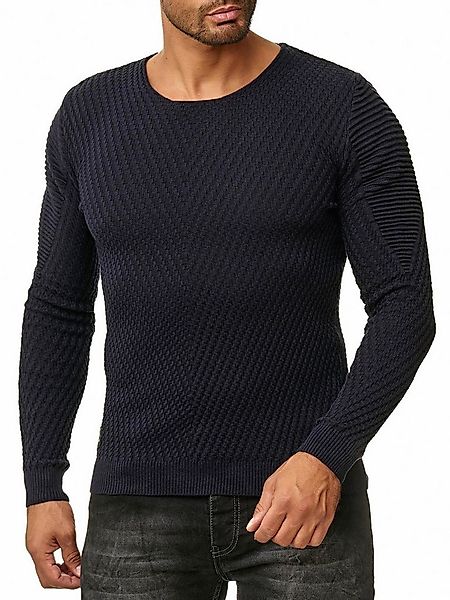 RedBridge Strickpullover Red Bridge Herren Strickpullover Rundhals Pullover günstig online kaufen