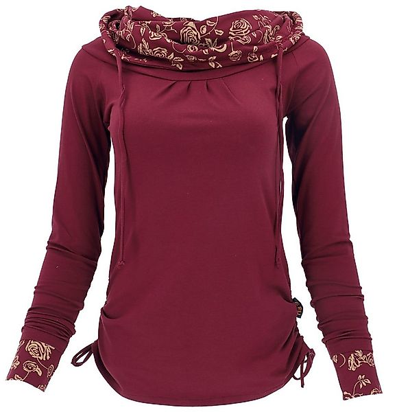 Guru-Shop Longsleeve Longshirt aus Bio-Baumwolle, Boho Shirt.. alternative günstig online kaufen