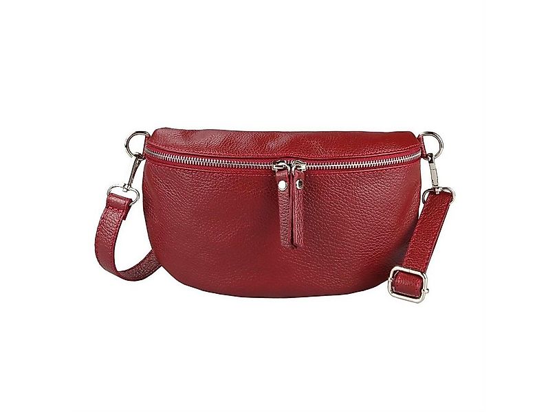 ITALYSHOP24 Bauchtasche Damen Leder Gürteltasche Hüfttasche CrossBody Bag, günstig online kaufen