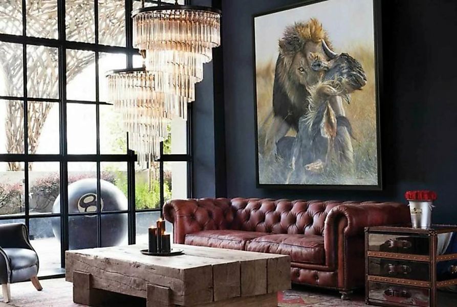 JVmoebel Chesterfield-Sofa, Design Chesterfield Sofagarnitur 3-Sitzer Couch günstig online kaufen