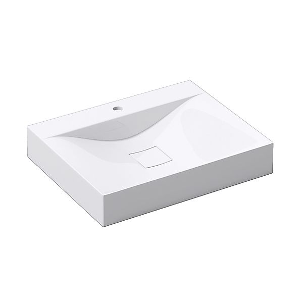 doporro Waschbecken Aufsatzwaschbecken Mineralguss Gussmarmor Waschtisch günstig online kaufen