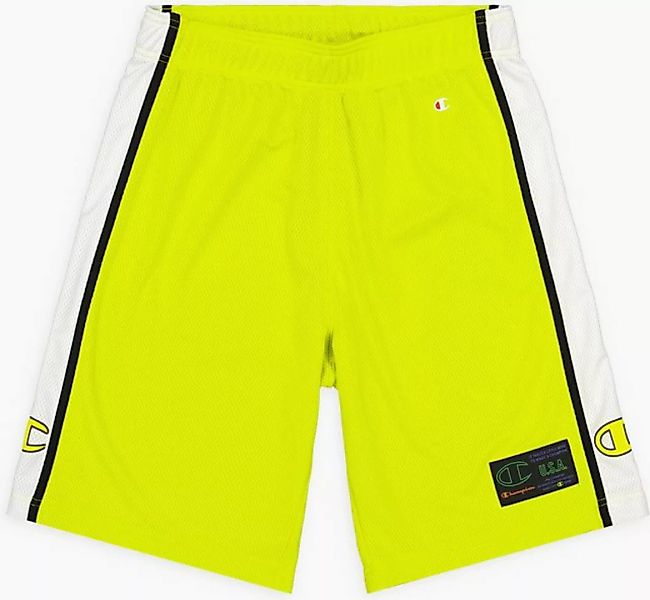 Champion Shorts Herren Bermuda gelb/weiß/schwarz günstig online kaufen
