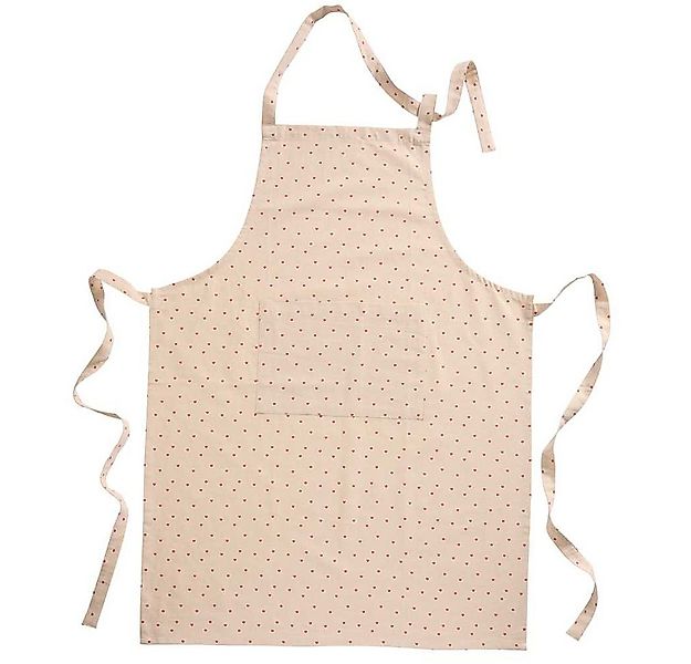 Ib Laursen Kochschürze IB Laursen Kinder Schürze VALENTIN Natur mit Roten H günstig online kaufen