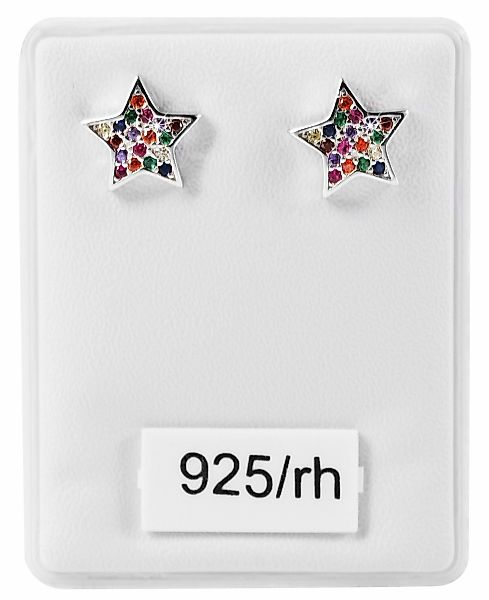 Adelia´s Paar Ohrhänger "Damen Ohrringe – Ohrstecker aus 925 Silber mit Zir günstig online kaufen