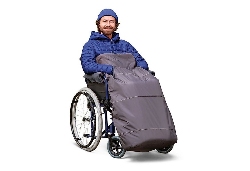 novely® Fußsack OWEN PRO Rollstuhl-Fußsack aus Soft Fleece - Für Rollstühle günstig online kaufen