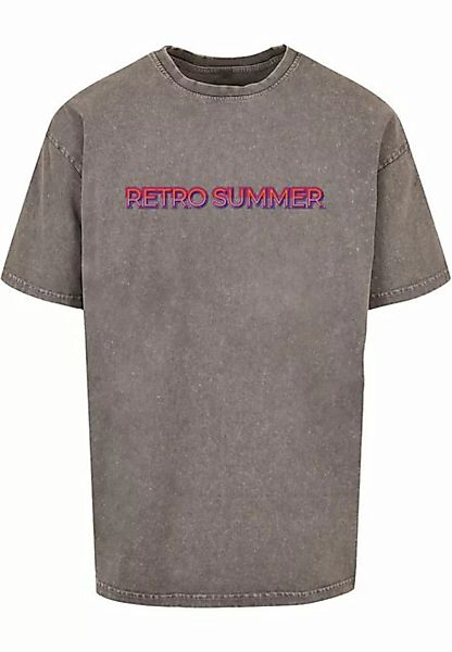 Merchcode T-Shirt Merchcode Herren Summer - Retro Acid Washed Oversize Tee günstig online kaufen