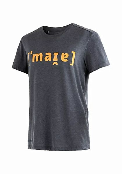 Maier Sports T-Shirt "Phonetic Tee M", Herren Kurzarmshirt mit Print für Wa günstig online kaufen