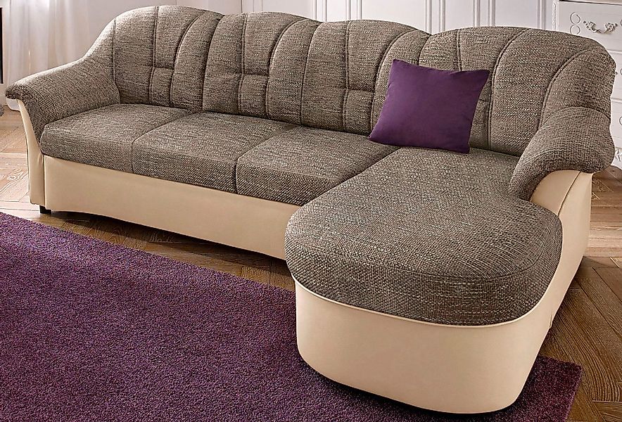 DOMO collection Ecksofa Flores Schlafsofa, B/T/H: günstig online kaufen