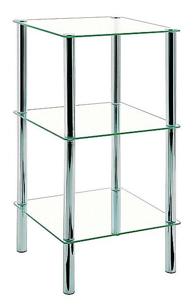 HAKU Regal HAKU Möbel Regal BHT 39x77x39 cm grau Standregal Bücherregal günstig online kaufen