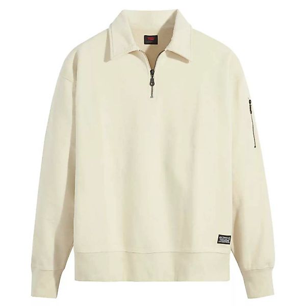 Levi´s ® Skate New Quarter Sweatshirt XS Rat King Off White günstig online kaufen