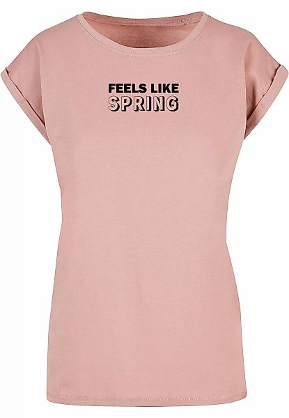 Merchcode T-Shirt "Merchcode Damen Ladies Spring - Feels like T-Shirt" günstig online kaufen