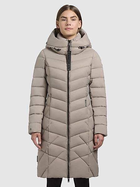 Khujo Wintermantel Odana3 graubeige günstig online kaufen
