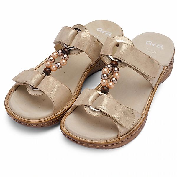 Ara Pantolette "HAWAII" Schlupfschuh, Komfortschuh mit Klettverschlüsse, G- günstig online kaufen