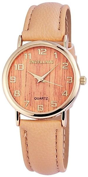 EXCELLANC Quarzuhr 195007500193 Excellanc Damenuhr mit Lederimitationsarmba günstig online kaufen