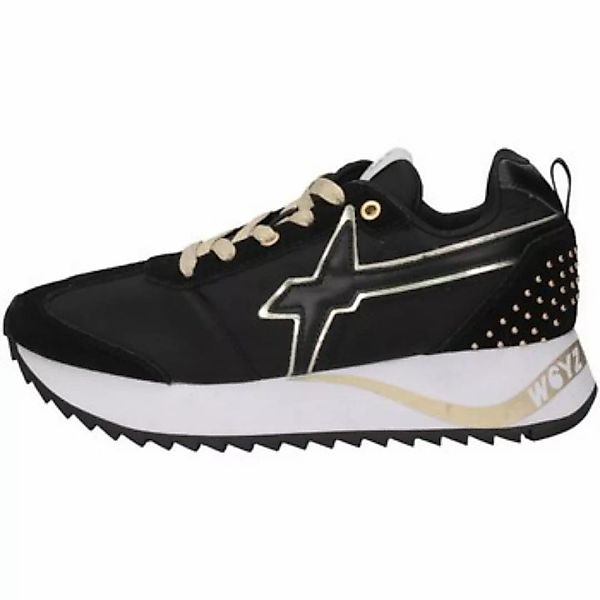 W6yz  Sneaker KIS-W Sneaker Frau Schwarz/Gold - Bolzen günstig online kaufen