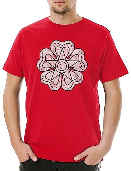 Urban Backwoods Print-Shirt Urban Backwoods Jacobite Flag Herren T-Shirt Ro günstig online kaufen