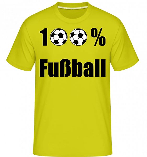 100 % Fußball · Shirtinator Männer T-Shirt günstig online kaufen