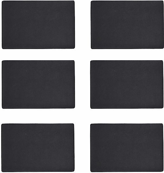 Zeller Present Platzset Kunstleder, metallic, 30x45 cm günstig online kaufen