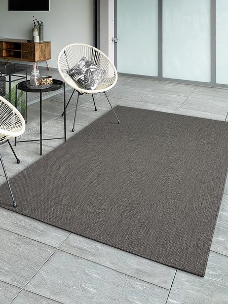 the carpet Teppich "Mistra" rechteckig 1 mm Höhe moderner robuster In und O günstig online kaufen