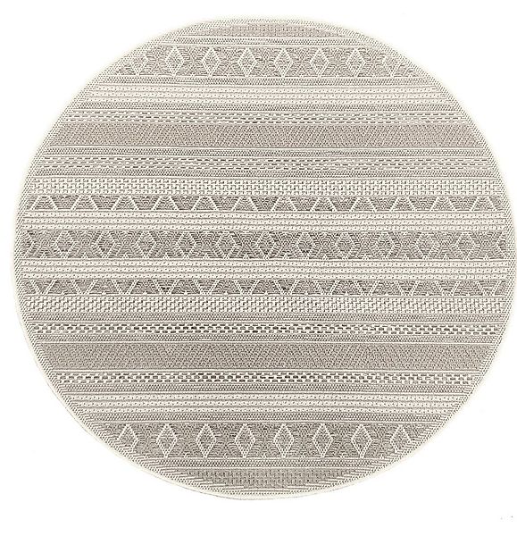 the carpet Teppich Calgary round, rund, Höhe: 1 mm, moderner robuster In un günstig online kaufen