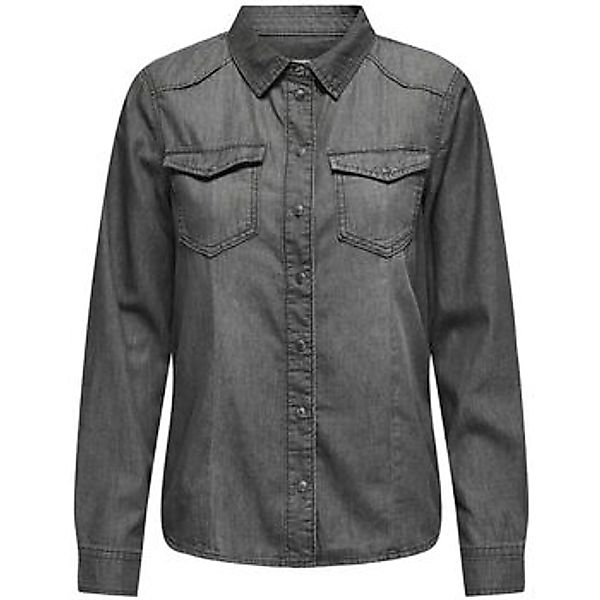 Only  Blusen 15315185 ALEXA-MEDIUM GREY DENIM günstig online kaufen