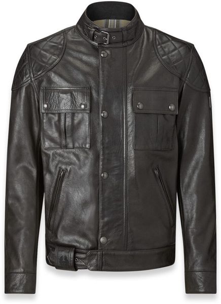 Belstaff Motorradjacke Brooklands Motorrad Lederjacke protektoren günstig online kaufen