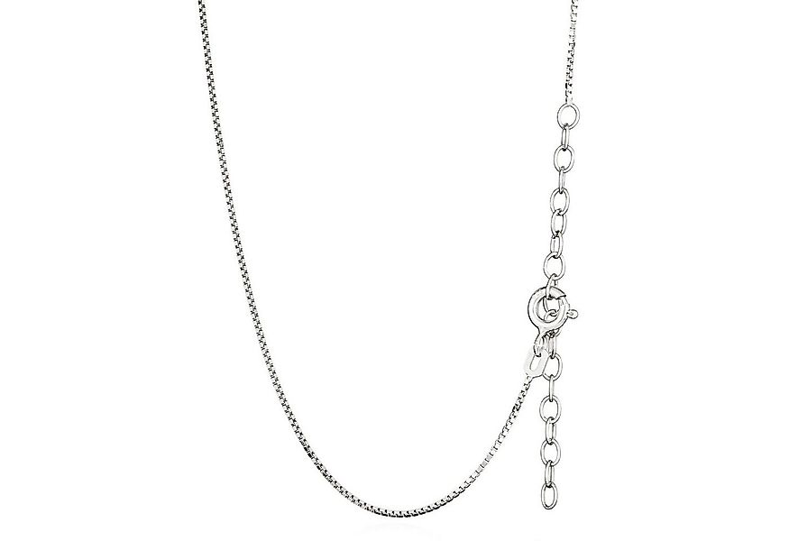 NKlaus Silberkette Längenverstellbare Venezianerkette 45+5cm 925 Silber Hal günstig online kaufen