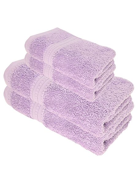 Julie Julsen Handtücher 4-Handtücher-Lavendel, Bio-Baumwolle (4-St) günstig online kaufen