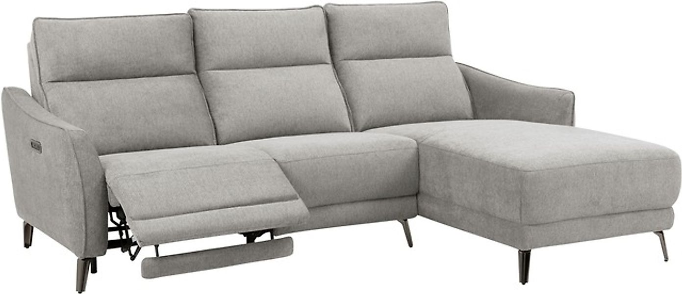 INOSIGN Ecksofa »TAYLER 3-Sitzer, L-Form (Breite 239cm), elektr. Relaxfunkt günstig online kaufen