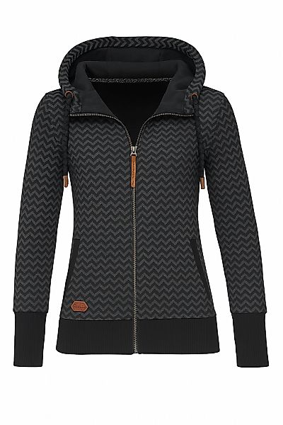 Ragwear Sweatjacke "YODA ZIP ZIG ZAG O" günstig online kaufen