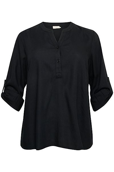 KAFFE Curve Langarmbluse Langarm-Bluse KCmille Große günstig online kaufen
