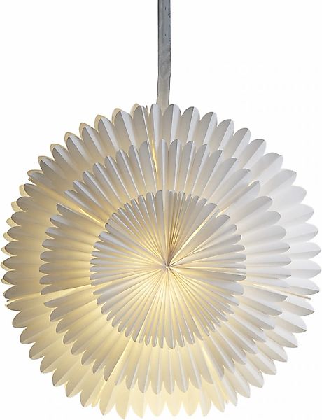 Parforce Traditional Hunting Hängeleuchte »Papierstern Frost, Ø 50 cm, mit günstig online kaufen