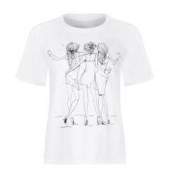 Evoni T-Shirt Damen Kurzarmshirt aus weichem günstig online kaufen