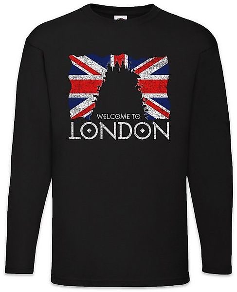 Urban Backwoods Langarmshirt Welcome To London Langarm T-Shirt City Stadt M günstig online kaufen