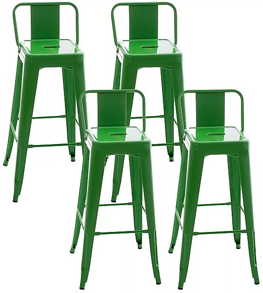 4er Set Barhocker Mason-grün günstig online kaufen