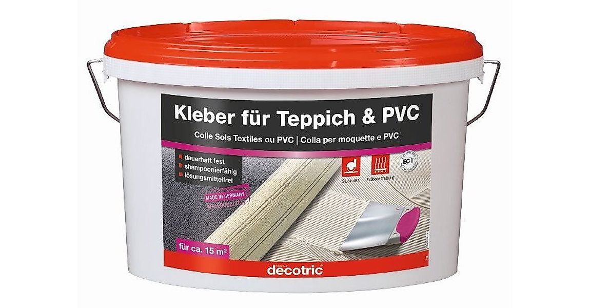 decotric® PVC-Kleber Decotric Kleber für Teppich und PVC 5 kg günstig online kaufen