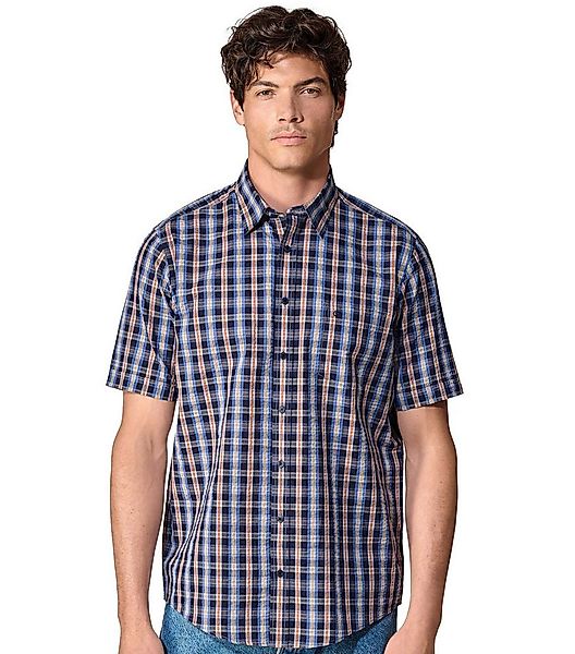 CASAMODA Kurzarmhemd CASAMODA Freizeithemd Kurzarm kariert günstig online kaufen