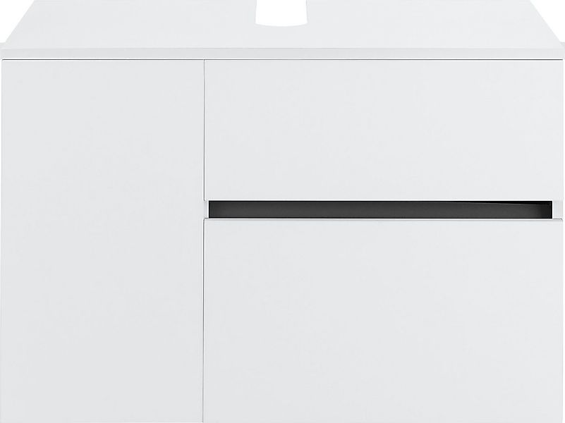 Home affaire Waschbeckenunterschrank Wisla für Wandmontage, Siphonausschnit günstig online kaufen