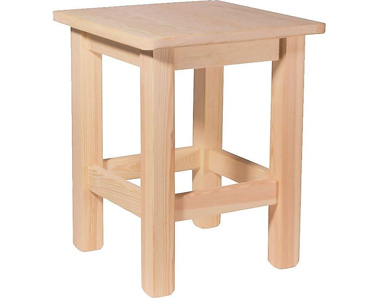 Holzwaren Wasmer Hocker Hocker "Groß" günstig online kaufen