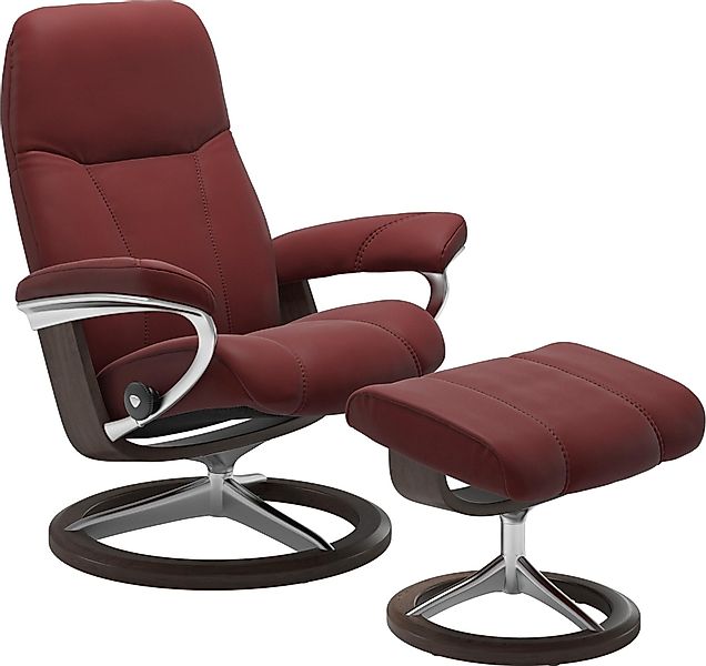 Stressless "Consul" Set, Relaxsessel mit Hocker, mit Hocker, mit Signature günstig online kaufen