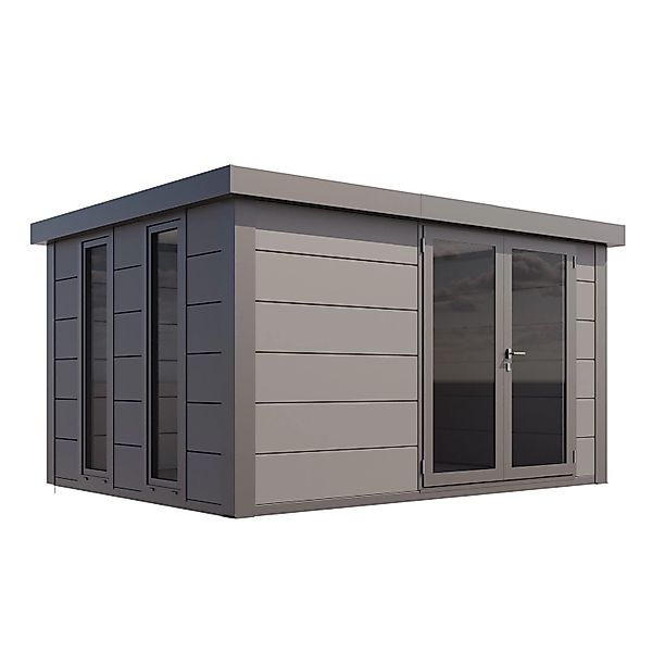 Gerätehaus Luminato 3930 Hellgrau 388 cm x 298 cm günstig online kaufen