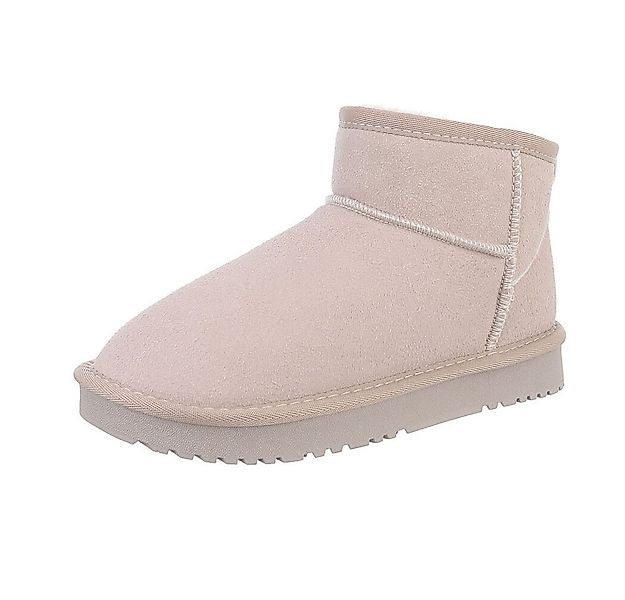 Ital-Design Damen Snowboots Freizeit Snowboots (87283924) Flach Flache Stie günstig online kaufen