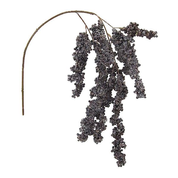 Kunstzweig Künstlicher BEERENHÄNGEZWEIG 73cm. Beeren Zweig günstig online kaufen