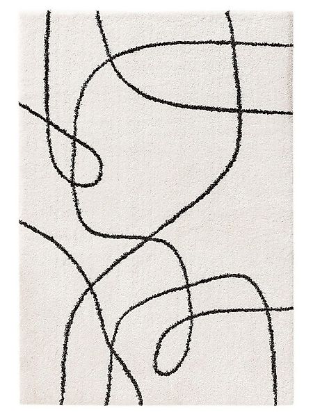 benuta Hochflor-Teppich Louise, rechteckig, Höhe: 21 mm, Kunstfaser, Berber günstig online kaufen