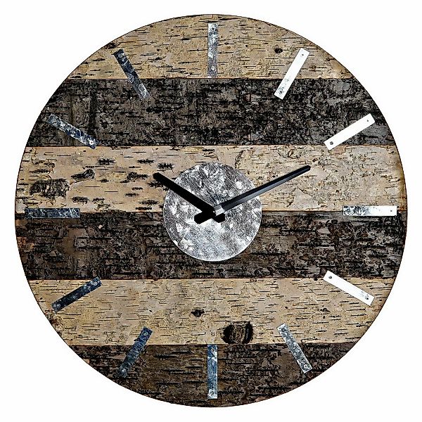 Wanduhr Dkd Home Decor Metallic Holz Metall (40 X 3.6 X 40 Cm) günstig online kaufen