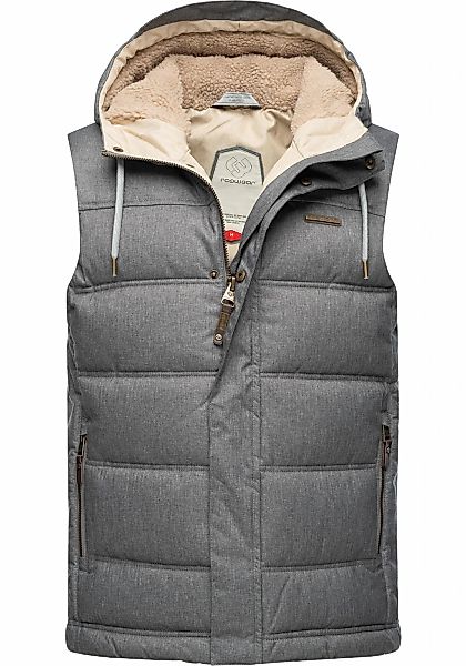 Ragwear Steppweste "Seto", coole Herren Windbreaker Outdoorjacke mit Kapuze günstig online kaufen