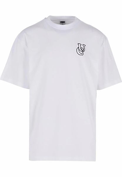 URBAN CLASSICS T-Shirt "Urban Classics UC Shiny Logo Tall Tee" 1 Stk. tlg. günstig online kaufen