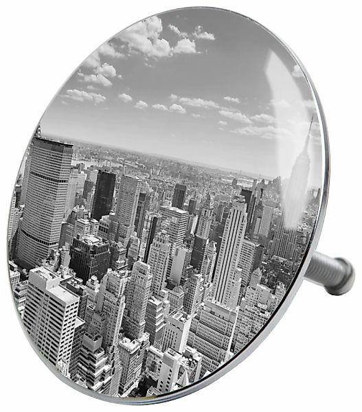 Sanilo Badewannenstöpsel "Skyline New York" Ø 7,2 cm günstig online kaufen
